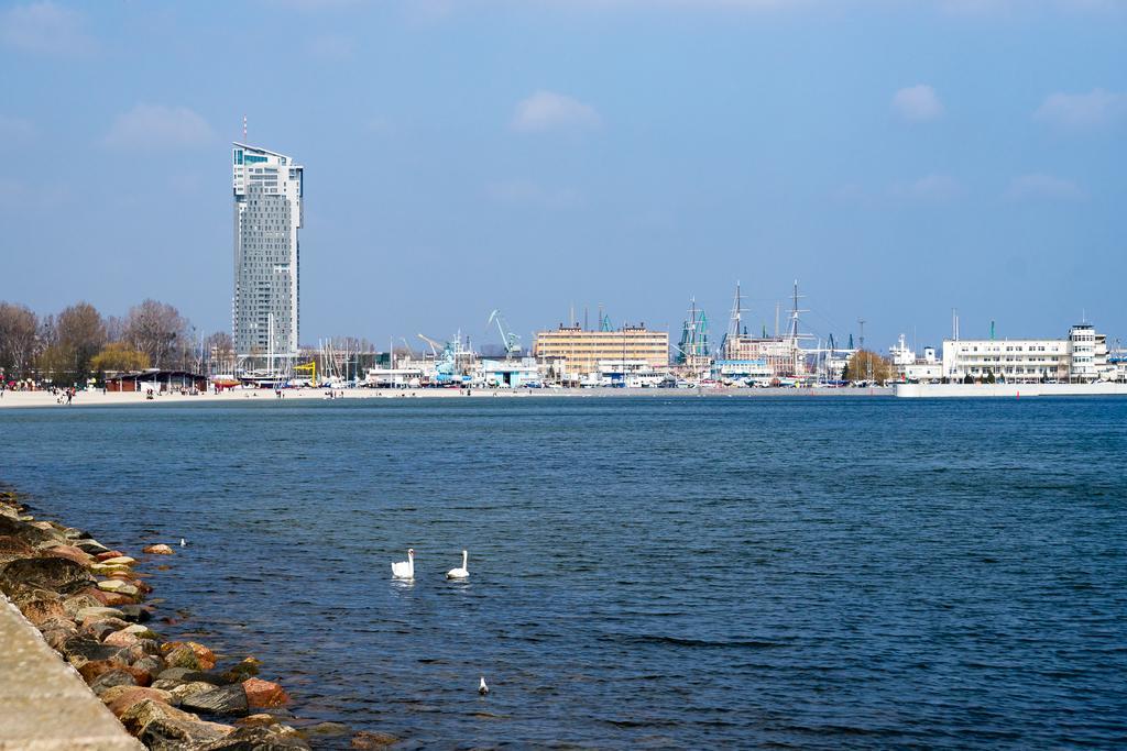 Glob Apartament Sea Towers กดิเนีย ห้อง รูปภาพ